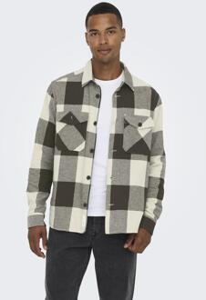 Onsmilo Ls Check Overshirt Noos