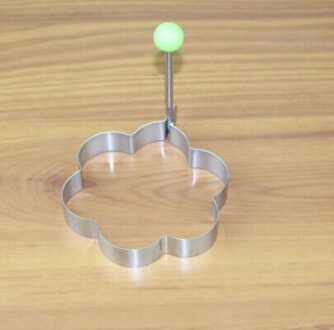 Ontbijt Gebakken Ei Pannenkoek shaper Rvs Shaper Mould Mold Keuken Tool Ringen Hart Star Ronde Vorm bloem