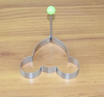 Ontbijt Gebakken Ei Pannenkoek shaper Rvs Shaper Mould Mold Keuken Tool Ringen Hart Star Ronde Vorm muis