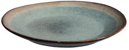 Ontbijtbord Ella Groen/Bruin Stoneware ø22,5cm - Leen Bakker