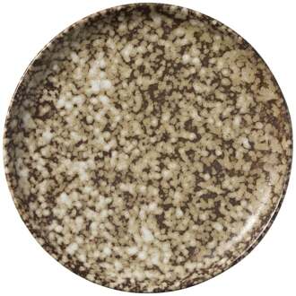 Ontbijtbord olivo - bruin - ø20x2.3 cm