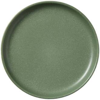 Ontbijtbord olivo - donkergroen - ø20x2.3 cm