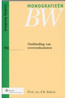 Ontbinding van overeenkomsten - Boek F.B. Bakels (9026839219)