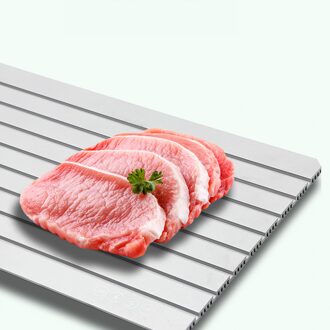 Ontdooien Lade Ontdooier Plaat Snelle Ontdooien Lade Met Voedsel Cover Snijplank Keuken Gadgets Koken Vlees Gevogelte Gereedschap