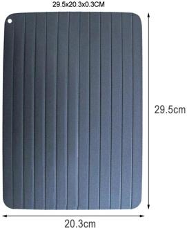 Ontdooien Lade Voedsel Vlees Varkensvlees Vis Dooi Bevroren Snel In Minuten Plastic Keuken Ontdooien Gereedschap Ontdooien Lade 4