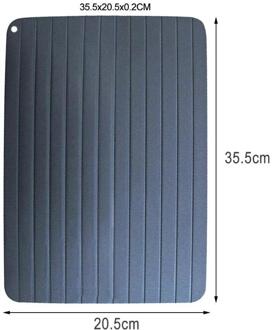 Ontdooien Lade Voedsel Vlees Varkensvlees Vis Dooi Bevroren Snel In Minuten Plastic Keuken Ontdooien Gereedschap Ontdooien Lade 5