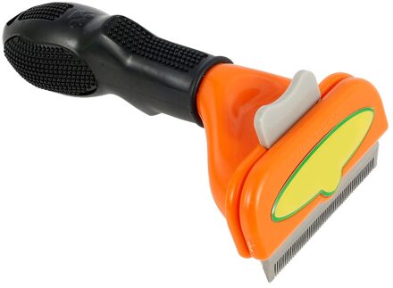 Ontharing Kam Voor Honden Kat Bont Ontharing Trimmen Dematting Deshedding Grooming Brush Tool Voor Matted Lang Haar Krullend huisdier M kort hair