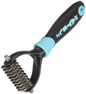 Ontharing Kam Voor Honden Kat Ontklitter Bont Trimmen Dematting Deshedding Borstel Grooming Accessoires Voor Lange Krullend Haar Huisdier 01