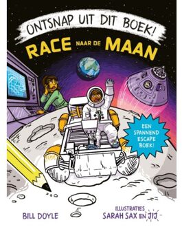 Ontsnap uit dit boek - Race naar de maan