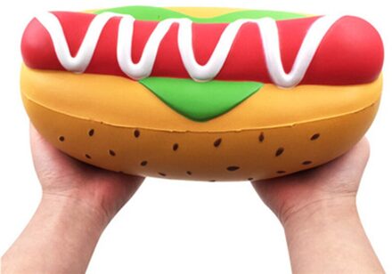 Ontspannen speelgoed squishy squishies zachte scented leuke Squeezable Jumbo Giant Dog Langzaam Stijgende Geurende Stress Relief Speelgoed D300306