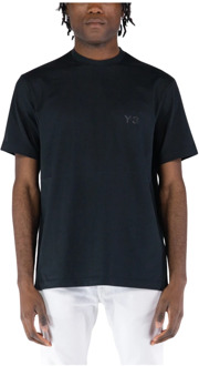 Ontspannen T-Shirt Y-3 , Black , Heren - L,M,S