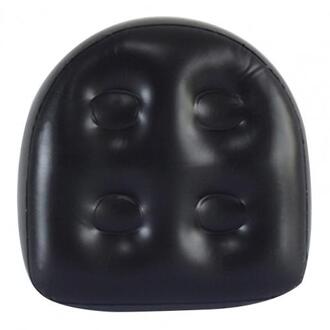 Ontspannende Massage Mat Opblaasbare Water Injectie Pad Bad Seat Spa Kussen Massage Mat zwart