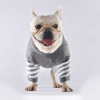 Ontwerper Hond Truien Voor Kleine Honden Print Leuke Puppy Trui Mode Zachte Hond Jas Voor Franse Bulldog Kostuum A19 Xl