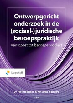 Ontwerpgericht onderzoek in de (sociaal-)juridische beroepspraktijk -  A. Hornstra, P.H. Hoekman (ISBN: 9789001022709)