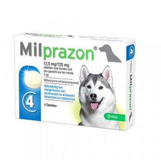Ontwormingsmiddel hond (5-75 kg) 48 tabletten