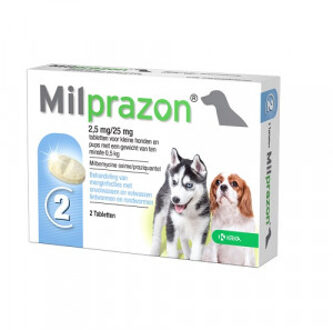 Ontwormingsmiddel hond en puppy (0,5 - 5 kg) 48 tabletten