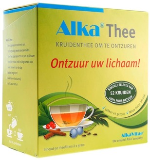 ontzuren thee klein 50 zakjes