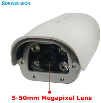 Onvif 1080P 2MP 5-50mm lens Vehicles License number Plate Recognition POE LPR IP Camera outdoor for parking lot