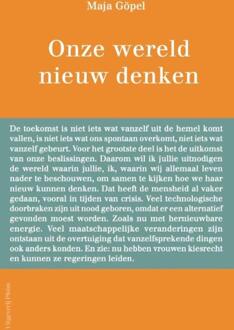 Onze wereld nieuw denken -  Maja Göpel (ISBN: 9789083108278)