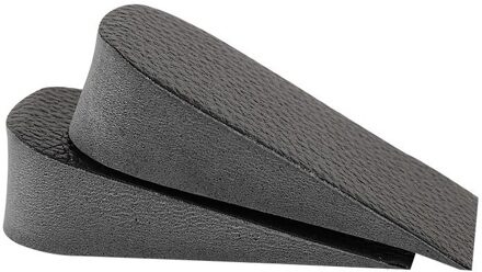 Onzichtbare Hoogte Verhoogde Inlegzolen Hak Pads Orthopedische Inlegzolen Zachte Anti-Slip Voet Inlegzolen 1/2/3Cm lift Binnenzool Jurk In Sokken heren 1cm