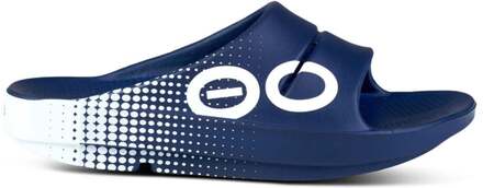 OOfos Ooahh Sport Herstelschoenen-Donkerblauw,Wit - 42