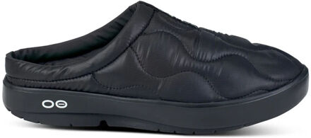 OOfos Oocoozie Thermo Mule Herstelschoenen-Zwart,Neongroen - 41