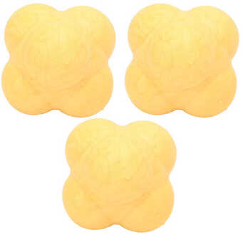 Oog Coördinatie Training Deeltje Kleine En Draagbare Comfortabele Grip Boksen Bal Voor Jongens Gym Outdoor Meisjes geel