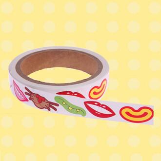 Oog Stickers Met Lijm Zwart En Wit Gekleurde Neus Steken Kinderen Handleiding Diy Activiteiten Materiaal BS95 BS9503 Mouth