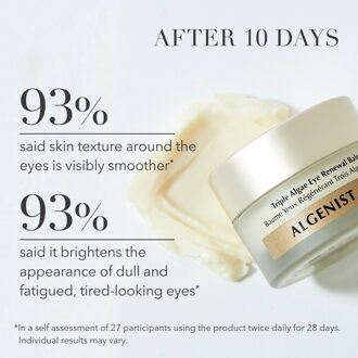 Oogcrème Algenist Triple Algae Eye Renewal Balm 15 ml