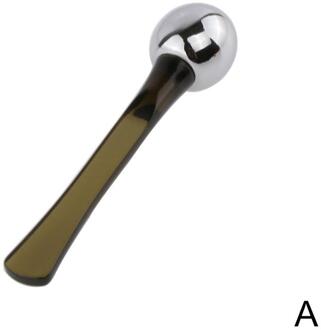 Oogcrème Applicator Anti Rimpel Oog Massager Stick Gezichtsmasker Mengen Borstel Essentie Mengen Metalen Spatel Schoonheidsverzorging