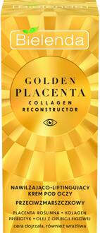 Oogcrème Bielenda Golden Placenta Collagen Reconstructor Anti Wrinkle Eye Cream 15 ml
