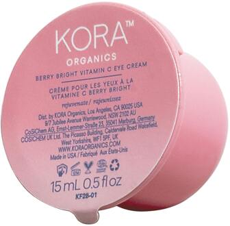 Oogcrème Kora Organics Berry Bright Vitamin C Eye Cream Refill 15 ml