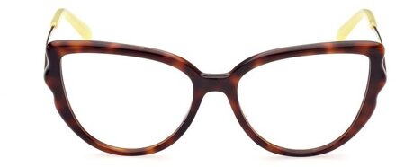 Oogglazen Cateye Schildpadframe Bruin