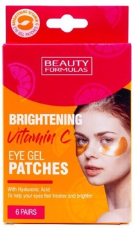 Oogmasker Beauty Formulas Brightening Vitamin C Eye Gel Patches 6 st