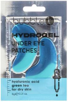Oogmasker Bubble T Hydrogel Eye Patches Hyaluronic Acid & Green Tea 6 g