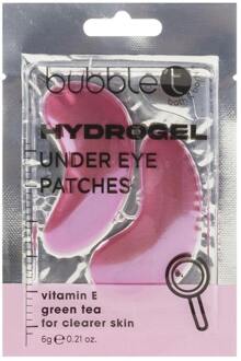 Oogmasker Bubble T Hydrogel Eye Patches Vitamin E & Green Tea 6 g