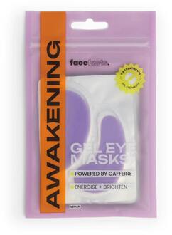 Oogmasker Face Facts Gel Eye Masks Awakening Caffeine 4 paar