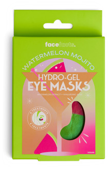 Oogmasker Face Facts Hydro-Gel Eye Masks Watermelon Mojito 4 paar