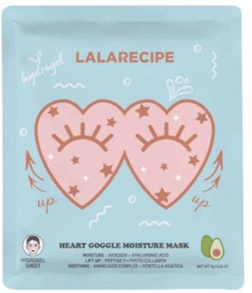 Oogmasker Lala Recipe Heart Goggle Moisture Eye Mask 1 st