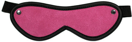 Oogmasker Leer - Roze