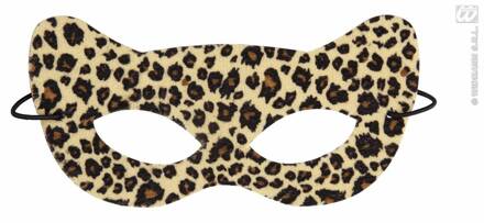 Oogmasker luipaard soft Multikleur - Print