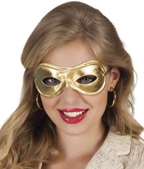 Oogmasker Metallised goud Goud - Brons