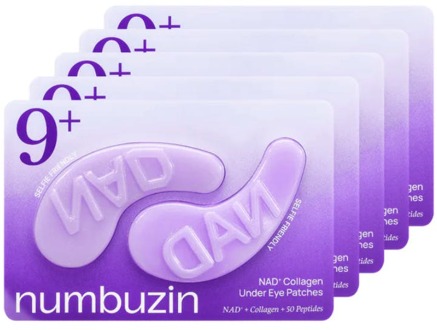 Oogmasker Numbuzin No.9 NAD+ Collagen Under Eye Patches 5 st