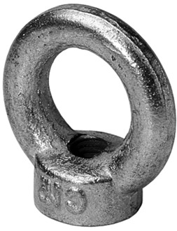 oogmoer DIN 582 M20 rvs A4 | 10 stuks - 9S702000001