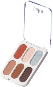 Oogschaduw Laka Forever6 Eye Palette 01 Beginning 1 st