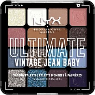 Oogschaduw NYX Ultimate Shadow Palette 16-Pan 01W Vintage Jean Baby 1 st