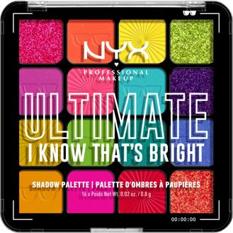 Oogschaduw NYX Ultimate Shadow Palette 16-Pan 04W I Know Thats Bright 1 st