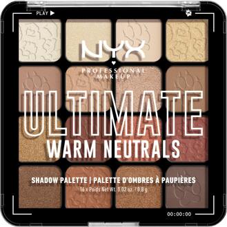 Oogschaduw NYX Ultimate Shadow Palette 16-Pan 05W Warm Neutrals 1 st