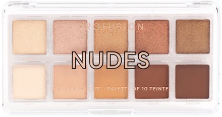 Oogschaduw Profusion Essentials 10 Shade Palette Nudes 103 g