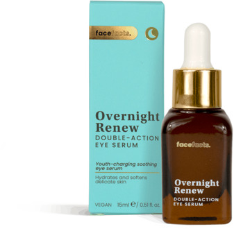 Oogserum Face Facts Overnight Renew Double Action Eye Serum 15 ml